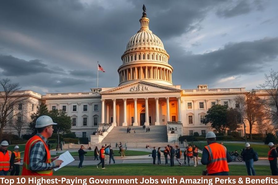 Best government jobs with good salaries and benefits
